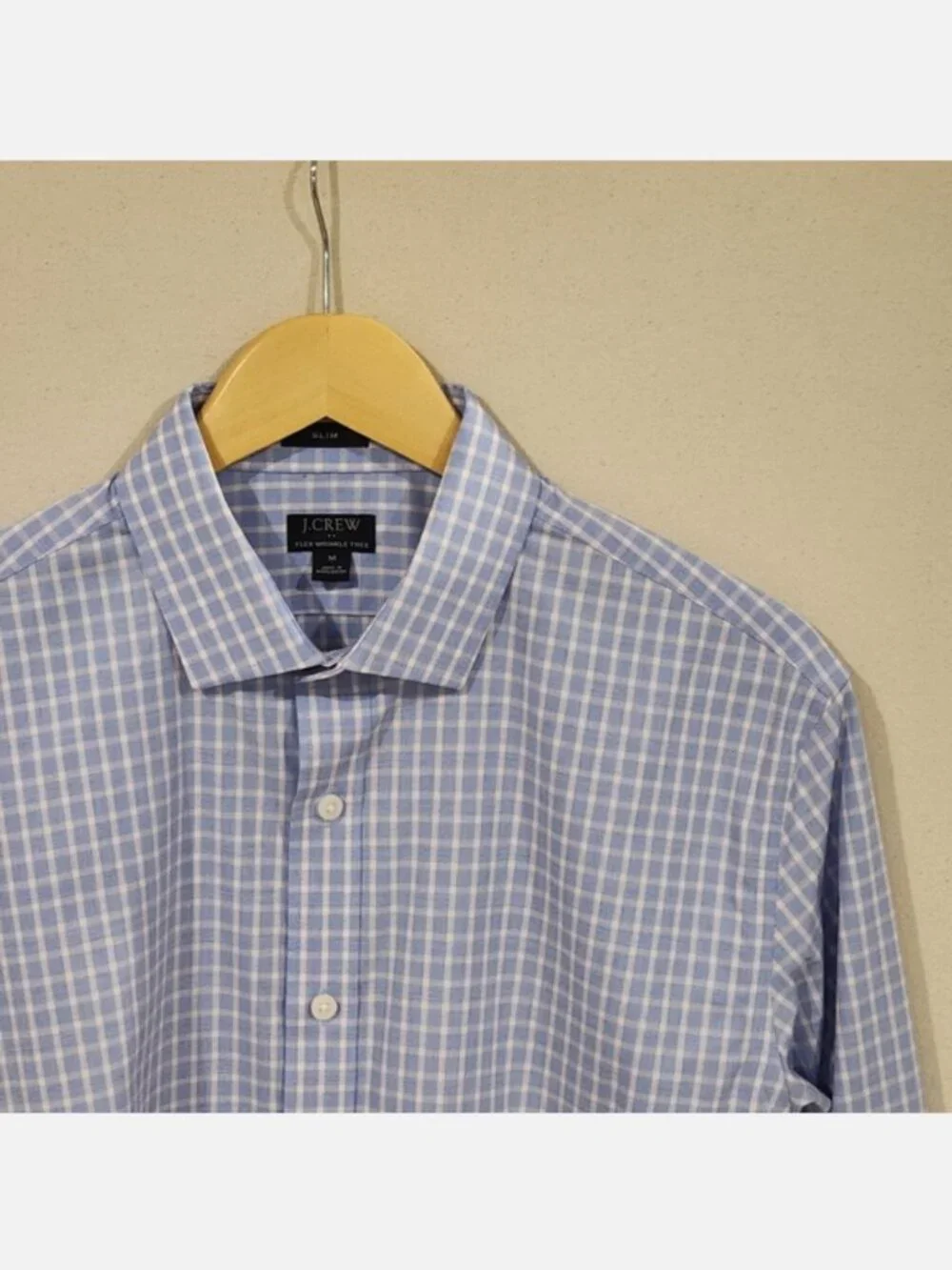 J. Crew Slim Fit Flex Wrinkle Free Button Down M